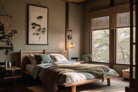 Japandi Bedroom Designs