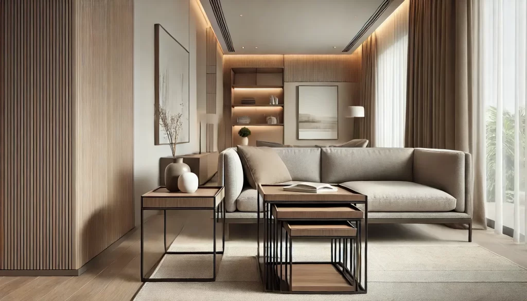 Nesting Tables That Disappear When Not Needed