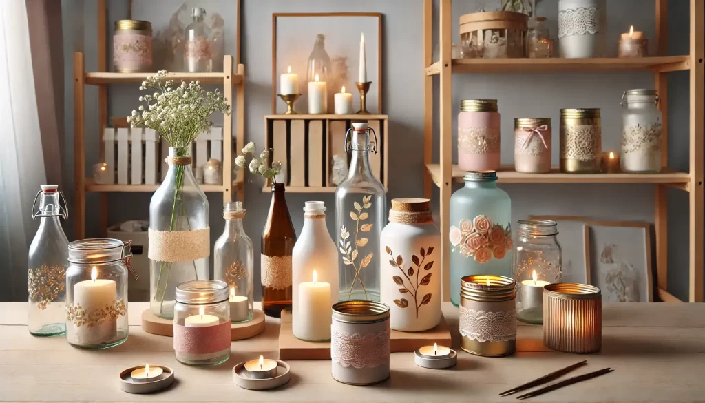Repurpose Jars, Bottles, and Containers