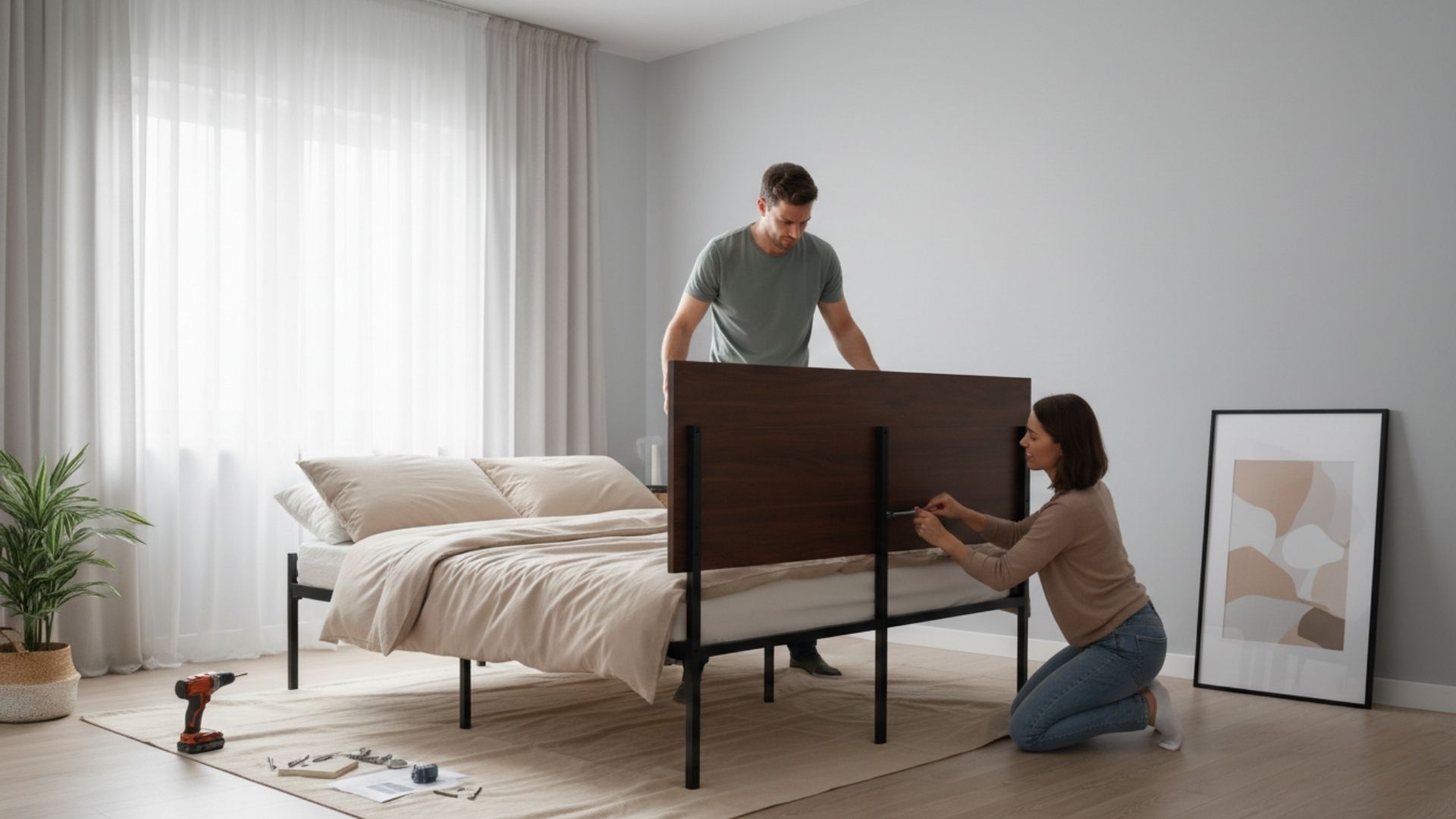 How To Attach Headboard To Bed