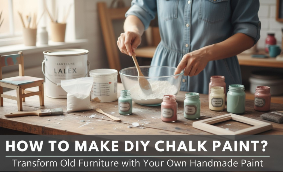 How To Make DIY Chalk Paint