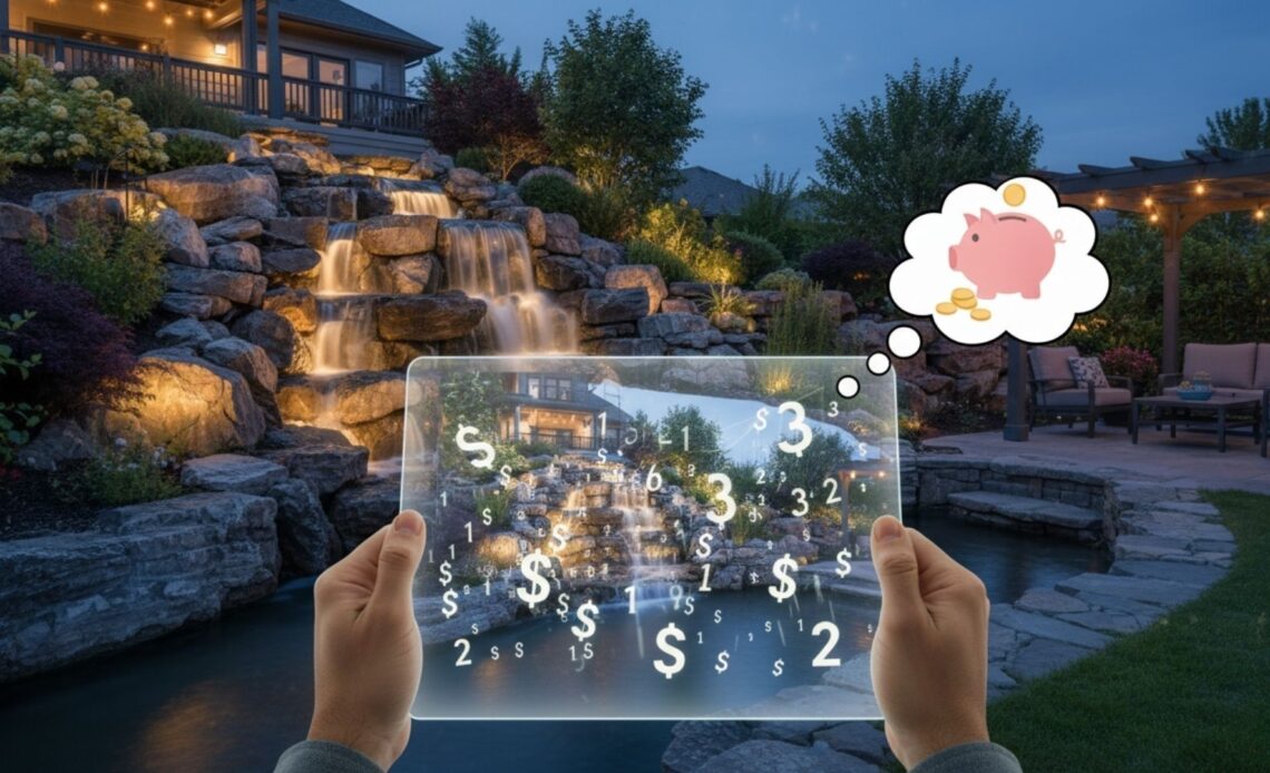 How Much Does It Cost To Install Outdoor Waterfall