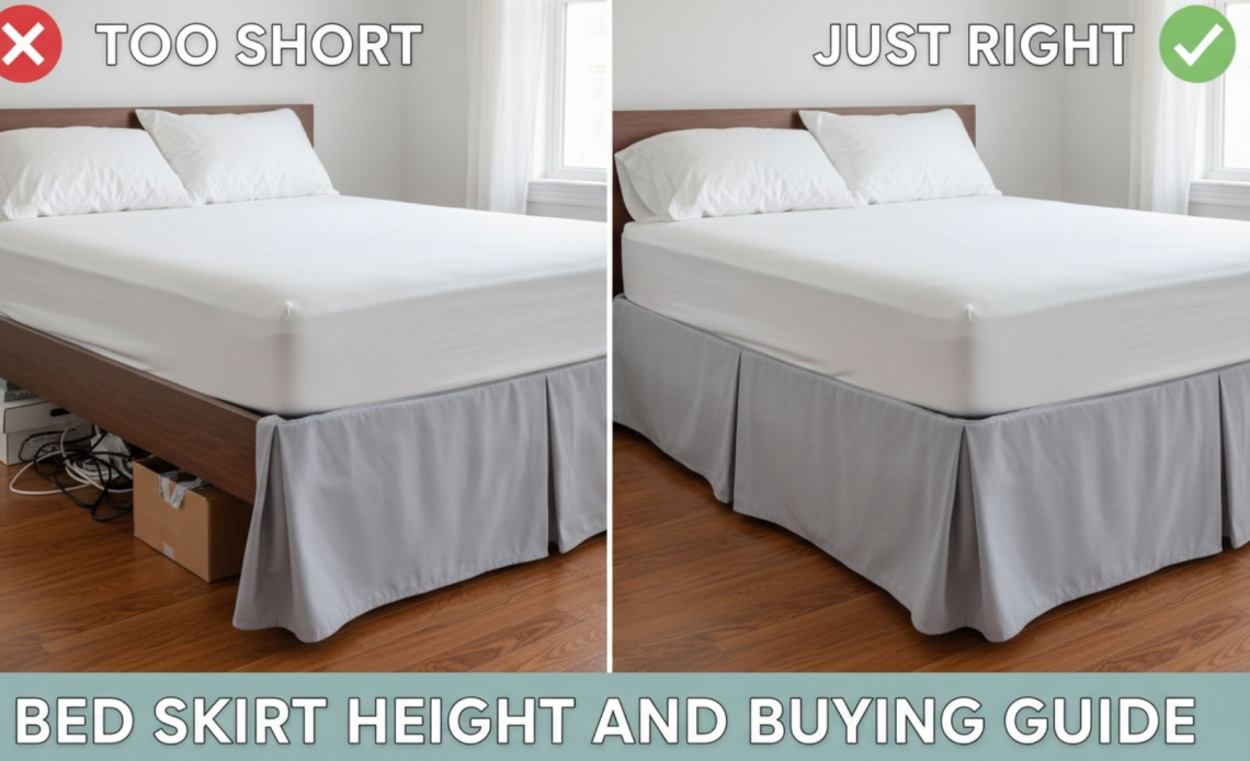 Bed Skirt Height And Buying Guide